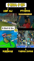 Asif ali Iftikhar M Rizwan And Azam Khan Big Finishers