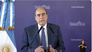 Conferencia de prensa de Guillermo Francos