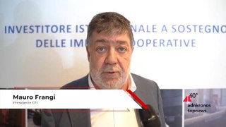 Frangi: “Con Small2Big 8 milioni di euro per 50 imprese sociali”