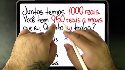 Desafio Matemático: Resolva o Enigma dos 1000 Reais!