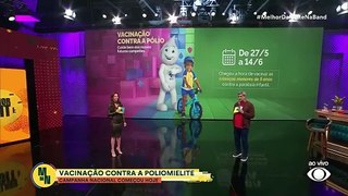 Começa campanha de vacinação contra a poliomielite