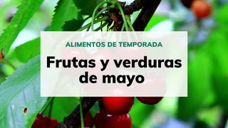 Frutas y verduras de mayo