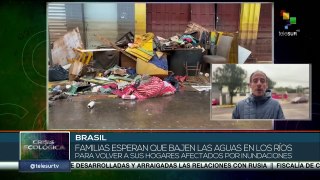 Bajas temperaturas azotan Brasil por fuertes lluvias