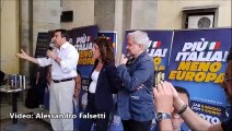 Salvini a Cortona presenta il suo libro