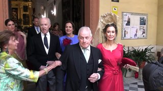 Felipe Benjumea Porres y María de Chiris Mora Figueroa se dan el 'Sí, quiero'