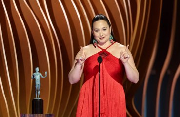 Lily Gladstone no está afectada por no  haber conseguido un Oscar