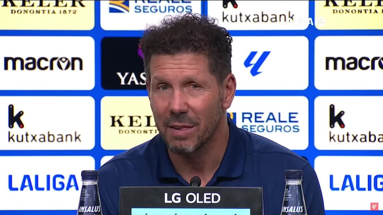 SIMEONE reivindica al ATLÉTICO: CHAMPIONS, MUNDIAL DE CLUBES, OBJETIVOS, victorias FUERA de CASA...