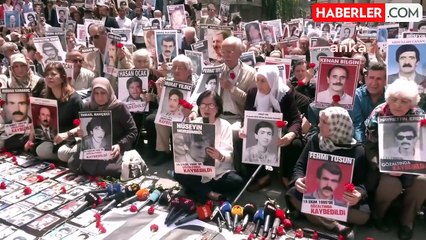 Cumartesi Anneleri bininci hafta eylemini gerçekleştirdi