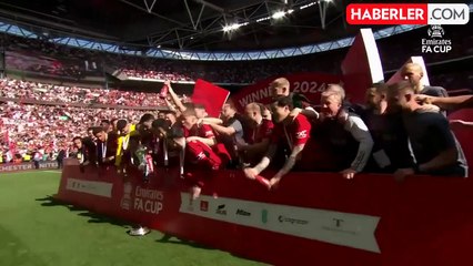 Manchester City'yi 2-1 yenen Manchester United, FA Cup'ı kazandı