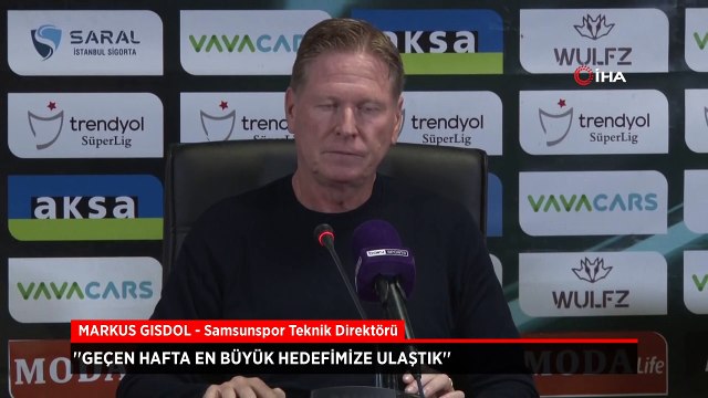 Markus Gisdol: Bu ülke ve Süper Lig’de çalışmak çok güzeldi