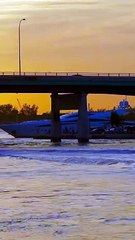 Is that a Mangusta or Leopard Yesterday at the Haulover Inlet in Bal Harbour, Florida