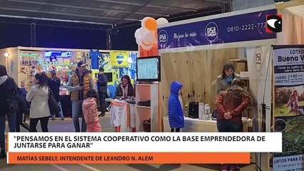"Pensamos en el sistema cooperativo como la base emprendedora de juntarse para ganar"