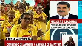 Pdte. Nicolás Maduro expresó su amor y compromiso a los abuelos y abuelas de la patria