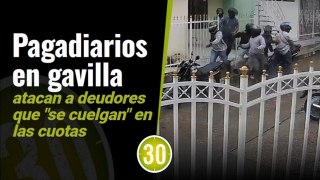 Pagadiaros en Barranquilla atacan viviendos a piedra y palos