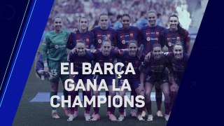 El Barça gana la Champions Femenina