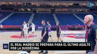 El Real Madrid se prepara para el último asalto por la Duodécima