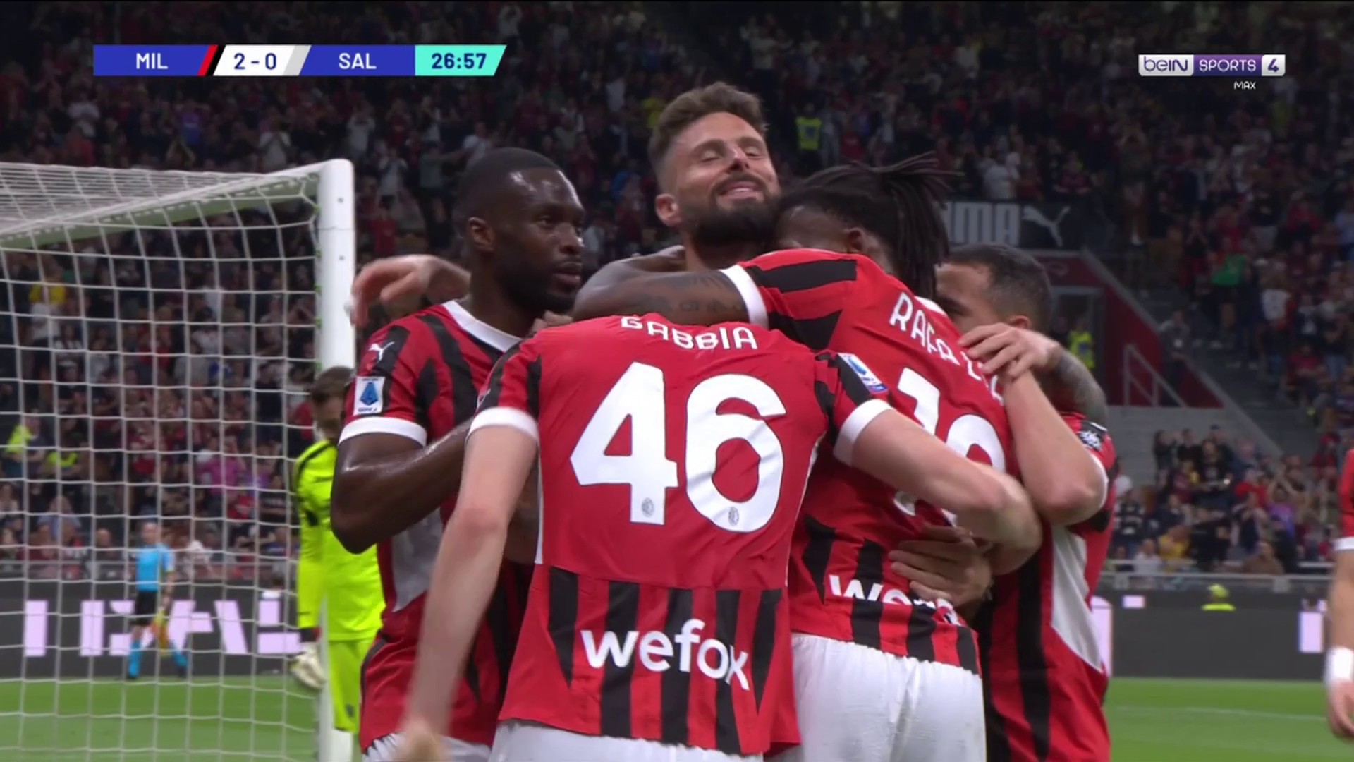 Serie A : Giroud s'offre un banger pour ses adieux avec Milan !