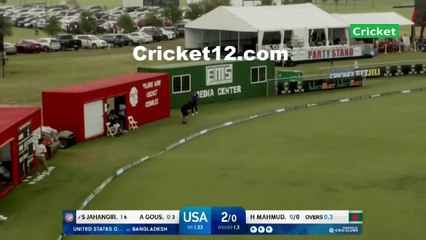 USA vs Bangladesh 3rd T20I Highlights 🏏: Exciting Moments and Key Performances