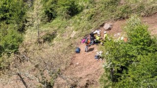 Rescate en el Pico Jario de un montañero de 59 años