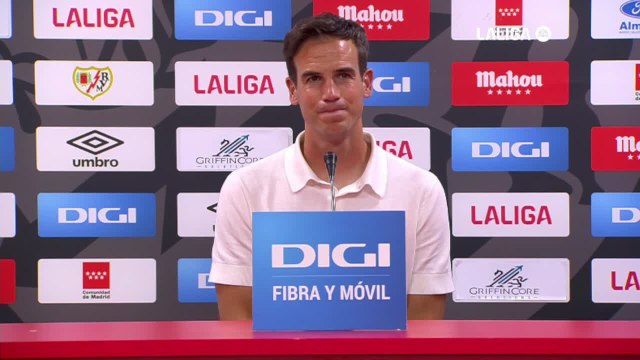 Rueda de prensa de Íñigo Pérez tras el Rayo Vallecano vs. Athletic Club
