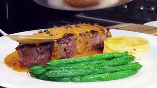 Delicious Steak Dinner Recipe!   Chef Jean-Pierre