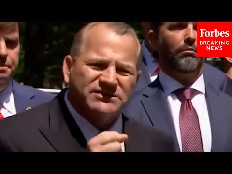Troy Nehls Slams Judge Juan Merchan And His Daughter During Visit To Trump NYC Hush Money Trial