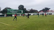 El golazo de Tucho Antelo durante las prácticas de Oriente Petrolero