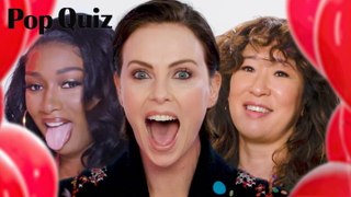 Charlize Theron, Megan Thee Stallion, Sandra Oh | Pop Quiz | Marie Claire