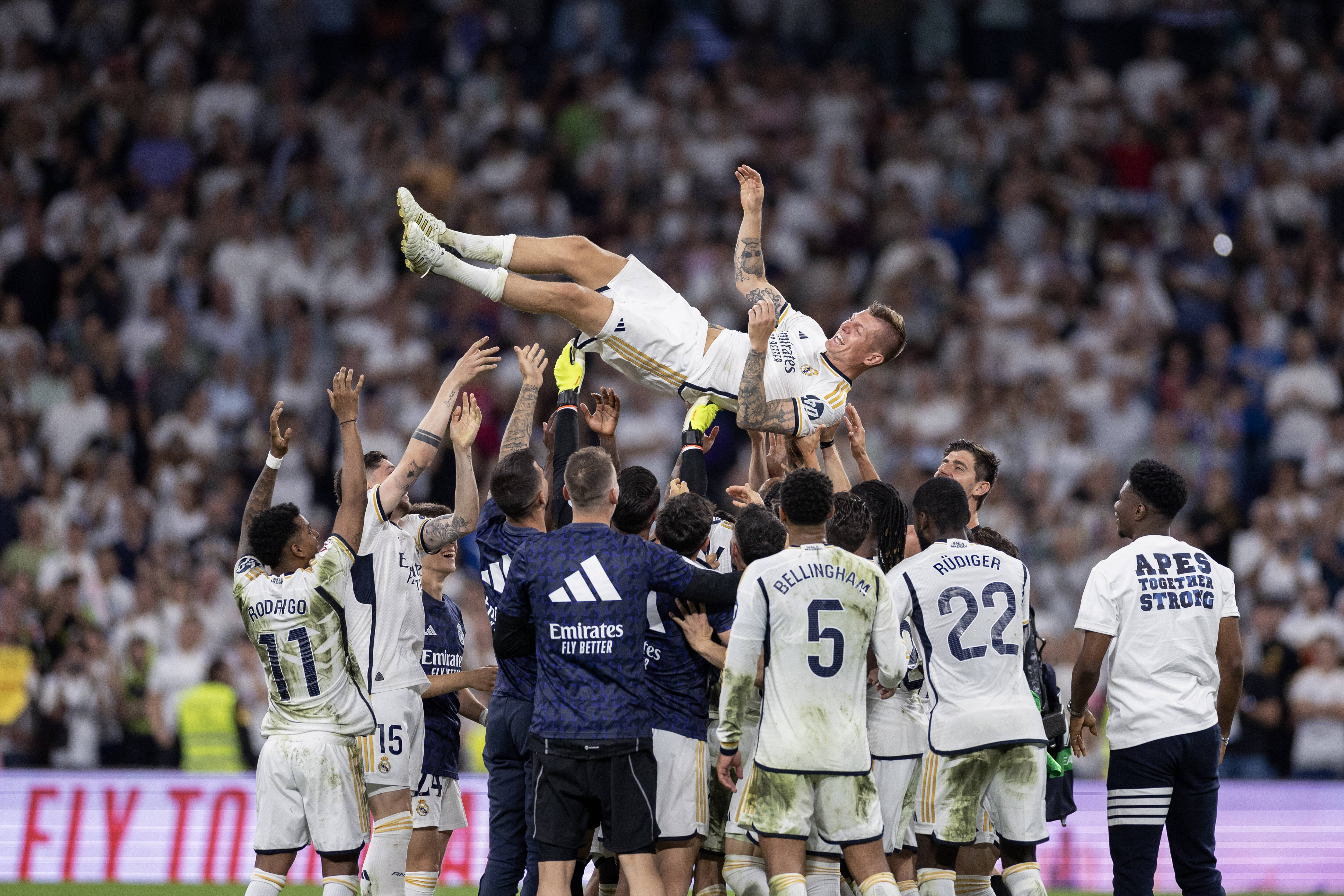 La Liga : Le Real Madrid rend un dernier hommage à Kroos lors du nul contre le Bétis