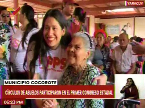Yaracuy | Abuelos y Abuelas de la Patria participan en el congreso estadal del mcpio. Cocorote
