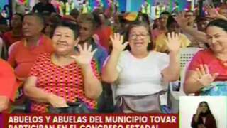 Mérida | Abuelos y Abuelas de la Patria participan en el congreso estadal del mcpio. Tovar