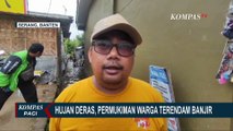 Hujan Deras, Puluhan Rumah di Kota Serang Terendam Banjir