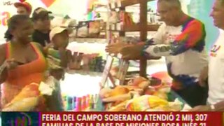 Yaracuy | Más de 2 mil familias fueron favorecidas por la Feria del Campo Soberano
