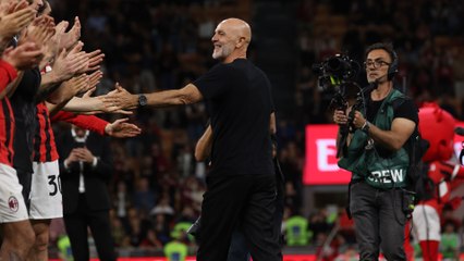 Pioli: "Orgoglioso di quanto fatto"