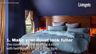 How To Make Your Duvet Look Good
