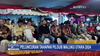 Peluncuran Tahapan Pilgub Maluku Utara 2024