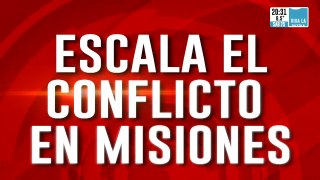 Escala el conflicto en Misiones: noveno día de protestas