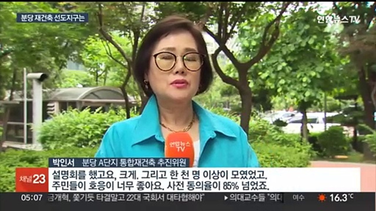 1기 신도시 '재건축 첫타자'는…분당 아파트 경쟁 치열