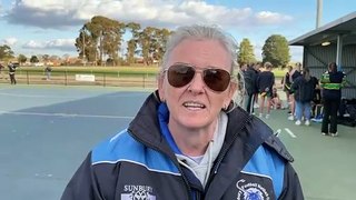 Sunbury A Grade coach Kim Bailey