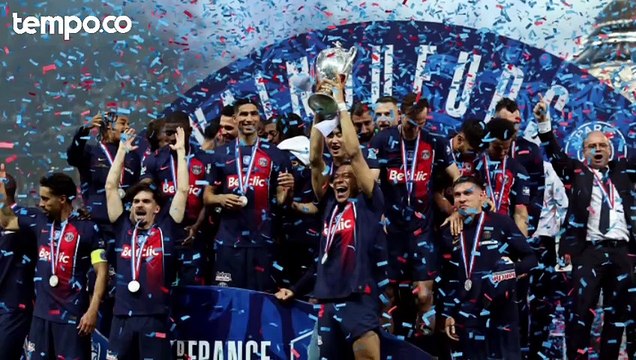 PSG Juarai Piala Prancis, Persembahan Terakhir Kylian Mbappe sebelum Hengkang