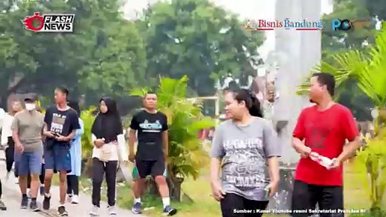 Jokowi dan Jan Ethes Gowes Sabtu Pagi Keliling Jogja, Lewati KM Nol Jogja