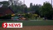 British air force pilot dies after Spitfire crashes in eastern England