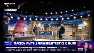 Emmanuel Macron propose à Marine Le Pen de débattre, la présidente du groupe RN à l’Assemblée nationale pose ses conditions