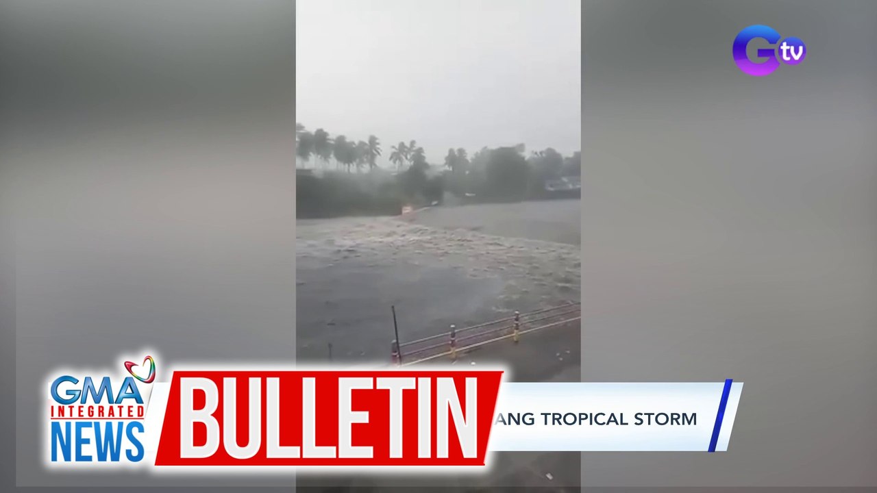 Bagyong #AghonPH, lumakas pa bilang tropical storm | GMA Integrated News Bulletin