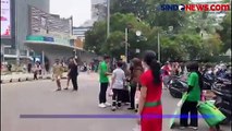 Suasana CFD Sudirman-Thamrin di Hari Terakhir Libur Panjang Waisak