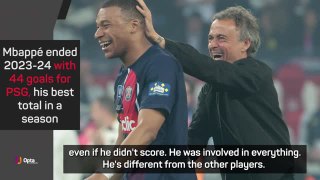 Luis Enrique bids generous farewell to 'irreplaceable' Mbappé