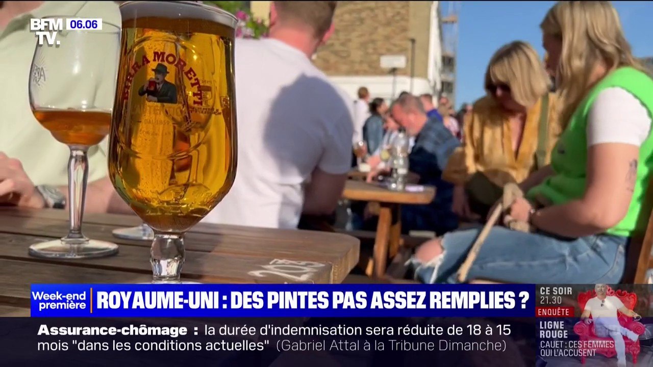 Royaume-Uni: 70% des verres d'alcool servis dan...
