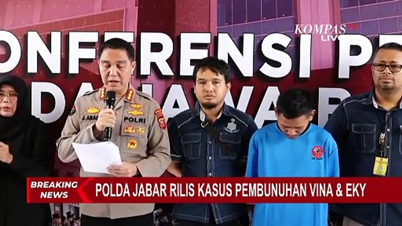 Momen Pegi Otak Pembunuhan Vina dan Eky Menggelengkan Kepala saat Polisi Bacakan Kronologi