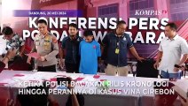 Ekspresi Pegi Tersangka Kasus Vina saat Polisi Bacakan Rilis, Tertunduk hingga Gelengkan Kepala