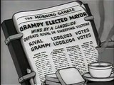 Betty Boop (1937) The Candid Candidate, animated cartoon character designed by Grim Natwick at the request of Max Fleischer.